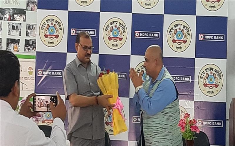 कॉलेज में निःशुल्क पेमेंट गेटवे का हुआ उद्घाटन, परीक्षा फॉर्म में आने वाली परेशानियां होंगी दूर